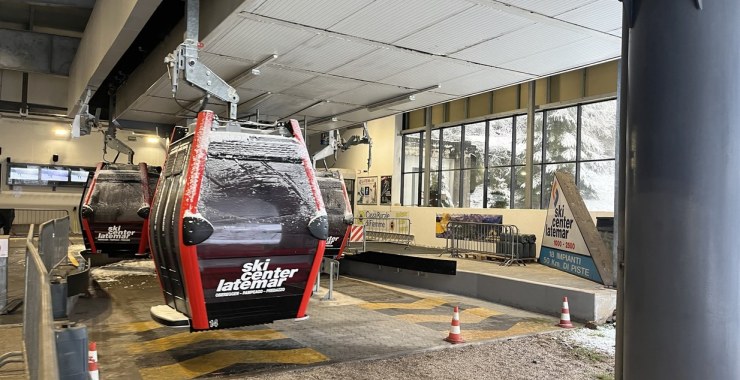 Partenza cabinovia Predazzo - Gardonè