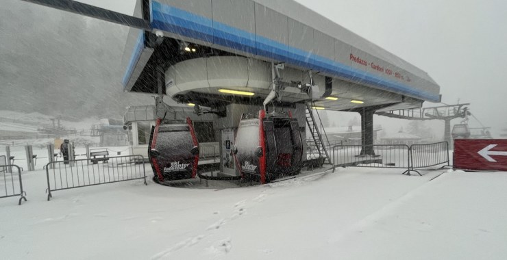 Stazione di monte cabinovia Predazzo - Gardonè
