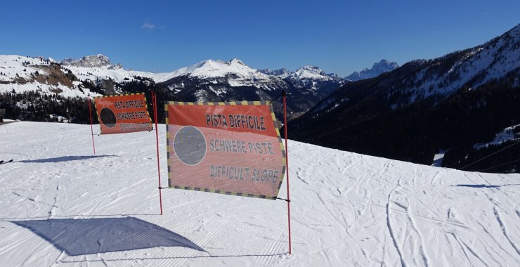Cartelli pista difficile
