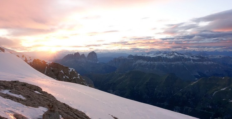 Tramonto in Dolomiti
