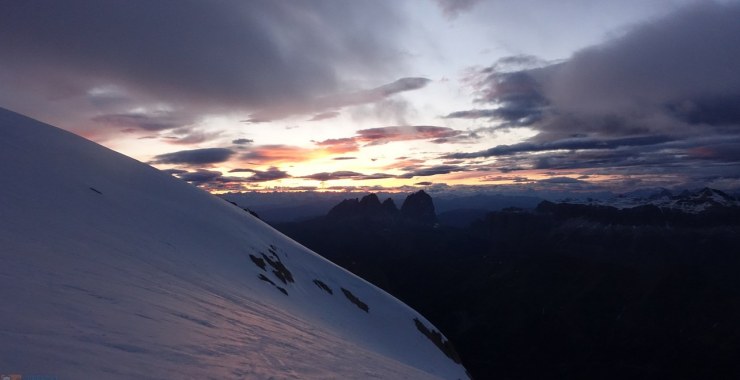 Tramonto dalla Marmolada