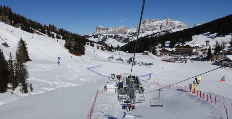 Zona partenza seggiovia Campolongo - Bec de Roces