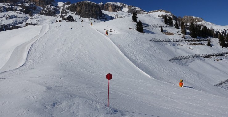 Primo muro pista Campolongo