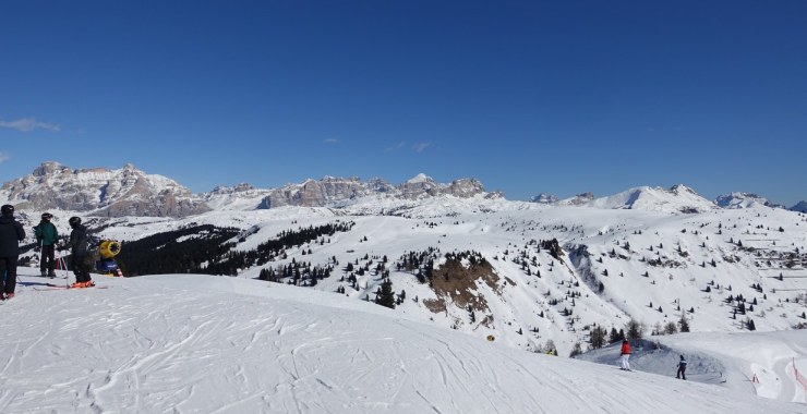 Inizio pista rossa Campolongo