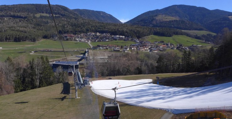 Potente impianto di innevamento