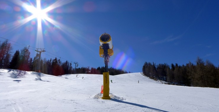 Piste larghe e soleggiate