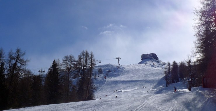 Piste versante Riscone