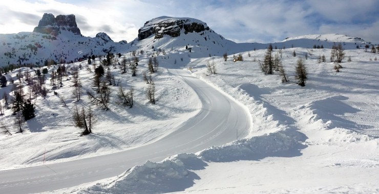 Tratto centrale pista Limedes