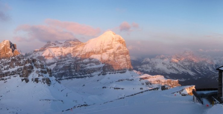 Tramonto dal Lagazuoi