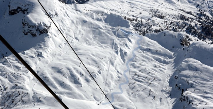 Traccia pista Col Gallina