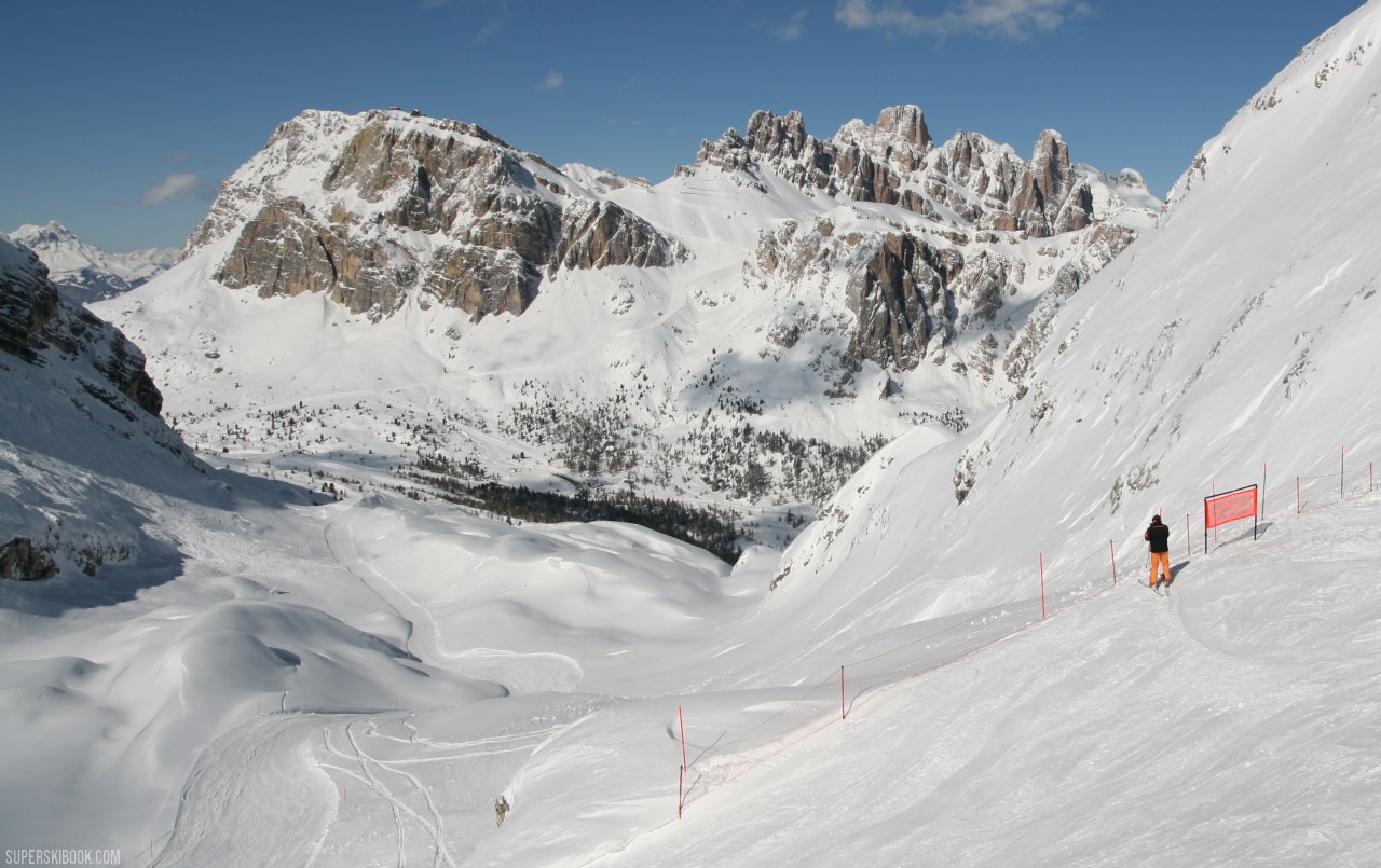 Skiweg Croda Negra