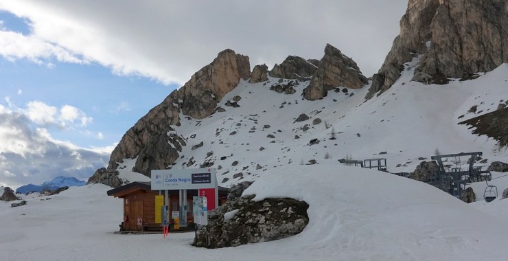 Partenza a quota 2244 m slm