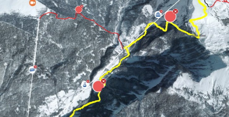 Mappa pista "La Longia"