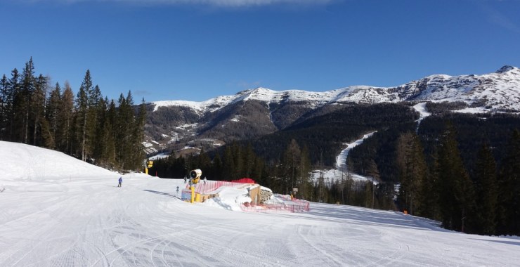 Bivio inizio pista Signaue