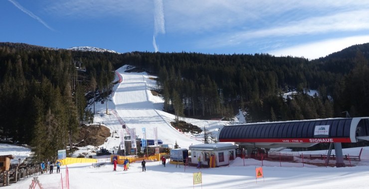Fine pista Signaue