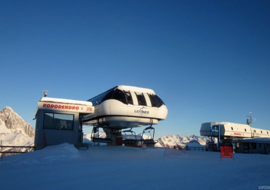 Seggiovia quadriposto Rododendro: sciare in Alpe Tognola