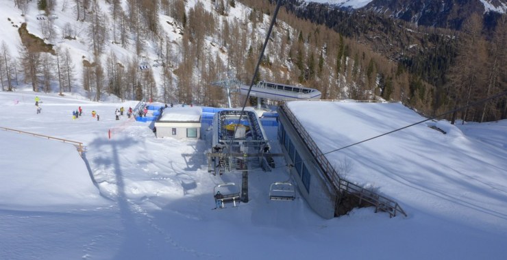 Partenza a 1921 m slm