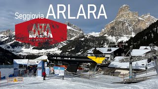 Risalita con la seggiovia Arlara (rinnovo 2023-2024)