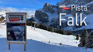 Discesa della pista ross Falk, una delle "The Legendary 8"