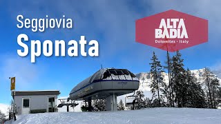 Veloce seggiovia di La villa in Alta Badia