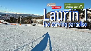 Pista "Carving paradise" in Alpe di Siusi - Seiser Alm