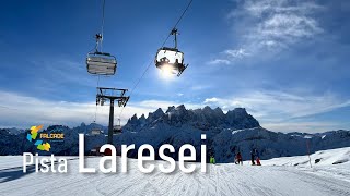 Piste tecnica e veloce in zona Passo Valles